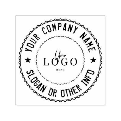 Custom Business Logo Self-inking Stamp