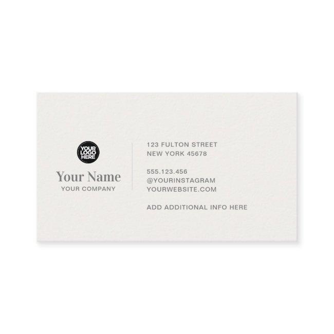 Custom business logo simple modern minimalist