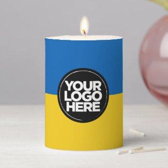 Custom Business Logo Ukraine Candles