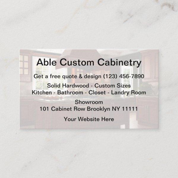 Custom Cabinetry Industry