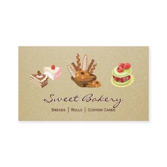 Custom Cakes & Breads Rolls Dessert Bakery Store