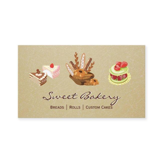 Custom Cakes & Breads Rolls Dessert Bakery Store