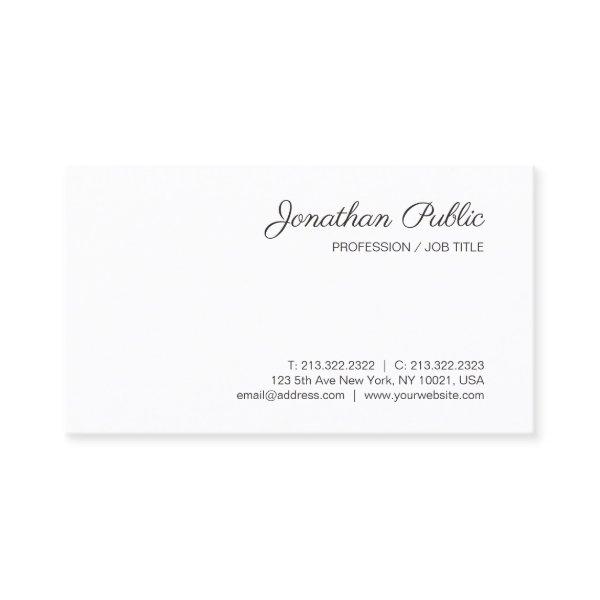 Custom Calligraphy Script Modern Minimalist