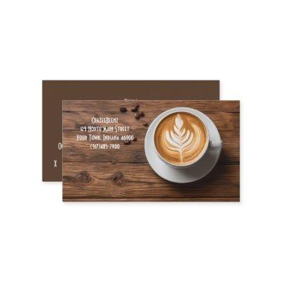 Custom Coffee & Latte Art Coffee Shop & Punch
