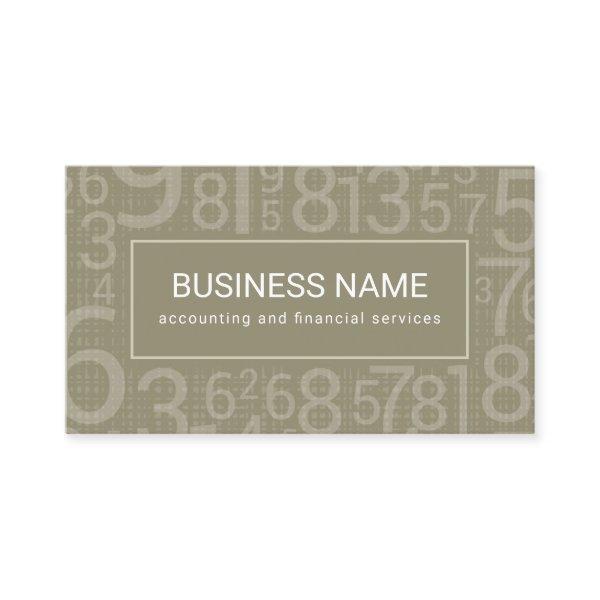 Custom Color Accounting Numbers Modern Accountant