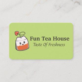 Custom Color Fun Tea Bag 3.5" x 2.0"