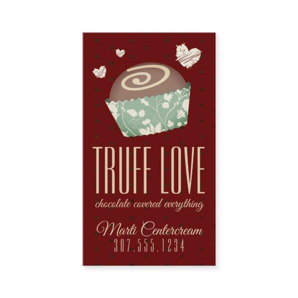 Custom color truffles confections