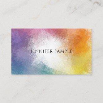 Custom Colorful Abstract Modern Elegant Template