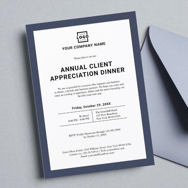 Custom Company Business Corporate Event Party Invitation