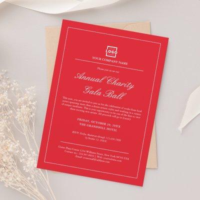 Custom Company Business Corporate Event Party Invitation