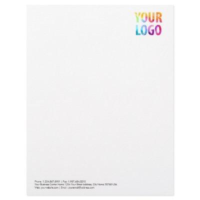 Custom Company Logo Business Corporate Letterhead