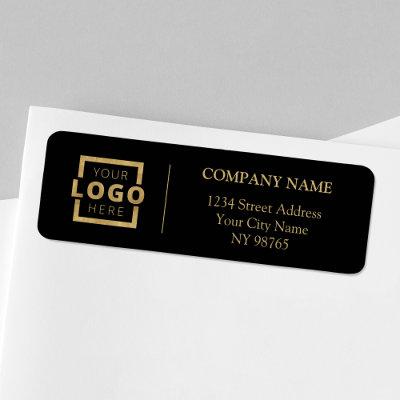 Custom Company Logo Business Return Address Labels