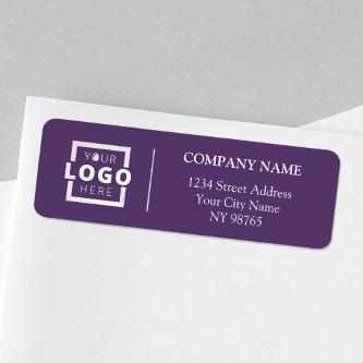 Custom Company Logo Business Return Address Labels