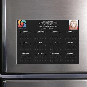 Custom Company Logo Modern 2023 Calendar Magnet