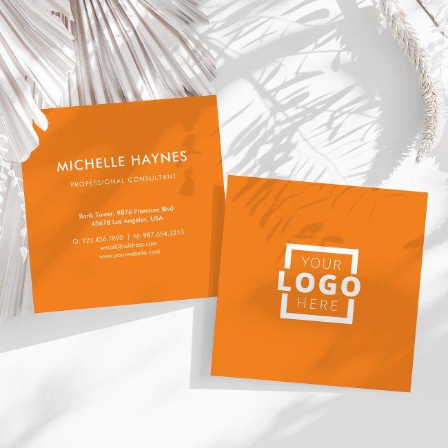 Custom Company Logo Modern Corporate Square