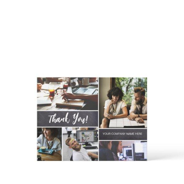 Custom Company Staff Photo collage  Postcard