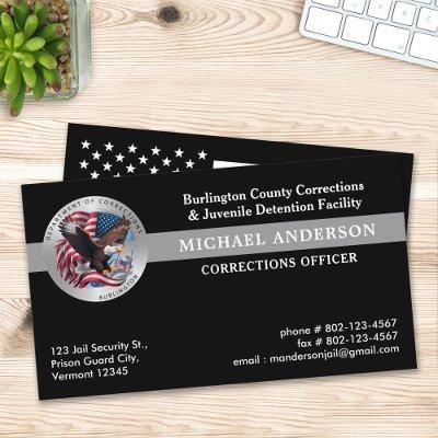 Custom Correctional Officer Law Enforcement Logo