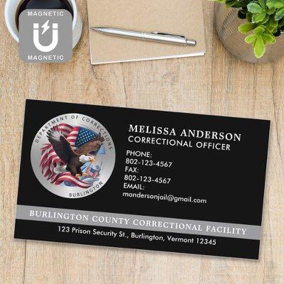 Custom Corrections Officer Prison Guard Jail Logo  Magnet