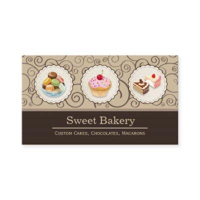 Custom Cupcakes Macaroons Dessert Bakery Store