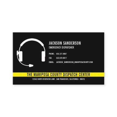 Custom Dispatcher Emergency Services Employee Logo