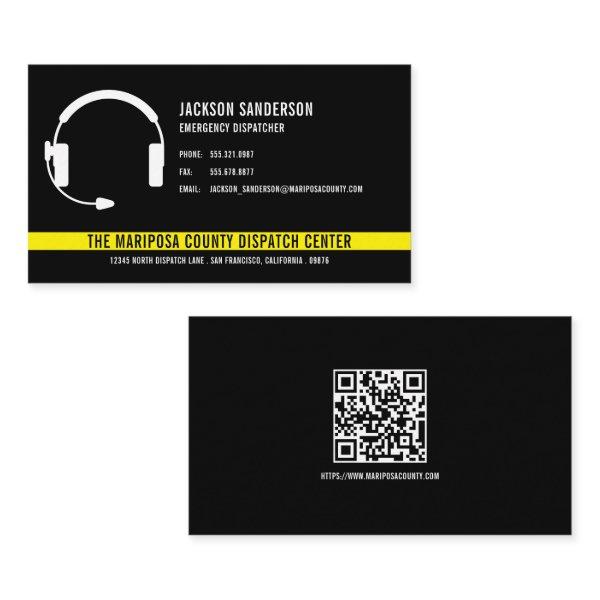 Custom Dispatcher Emergency Services QR Code