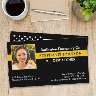 Custom Dispatcher Photo Gold Emergency Services