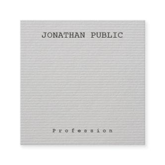 Custom Elegant Minimalist Professional Template Square
