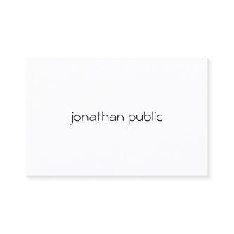 Custom Elegant Modern Minimalist Professional Cool