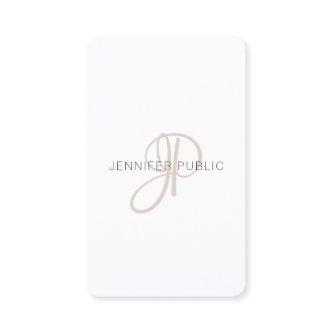 Custom Elegant Modern Monogram Design Template