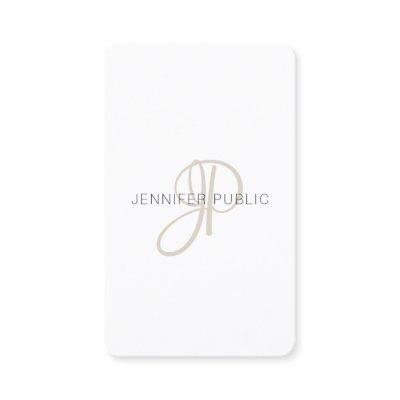 Custom Elegant Modern Monogram Design Template