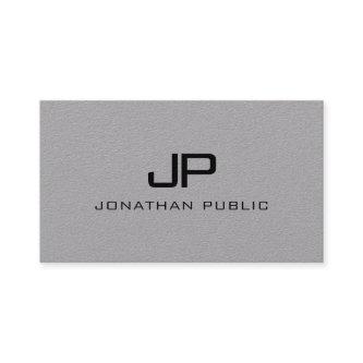 Custom Elegant Monogram Minimal Modern Template