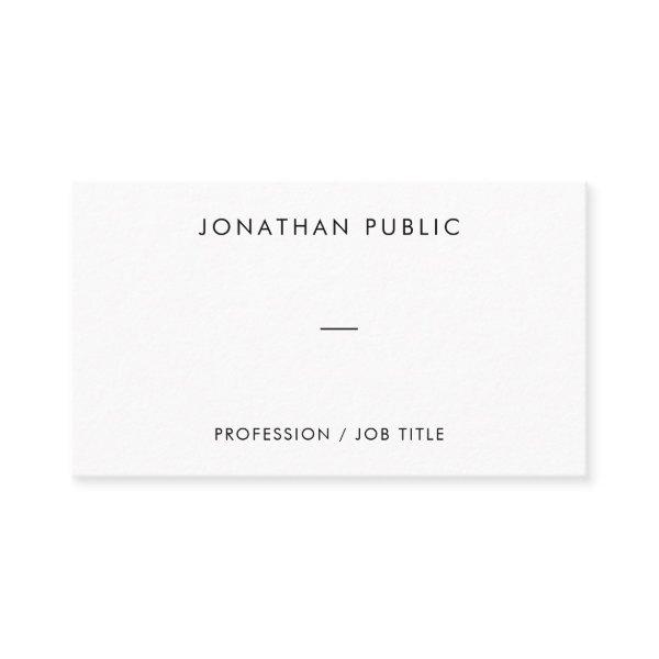 Custom Elegant Simple Modern Template Trendy