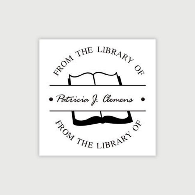 Custom Embosser for Library with Name