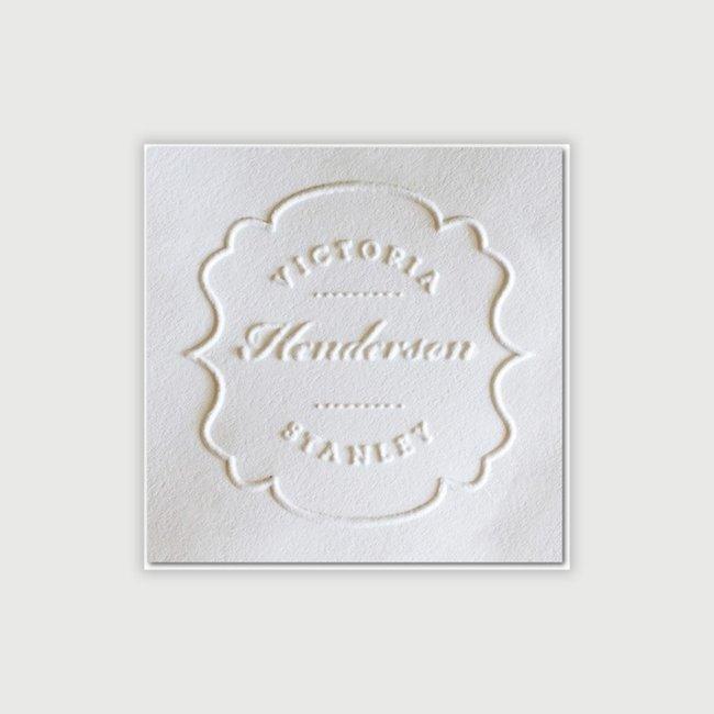 Custom Embosser Seal Hand Held - Shiny EZ-Seal