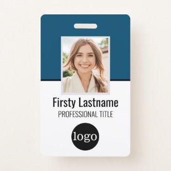 Custom Employee - Photo, Bar Code, Logo, Name Badg Badge