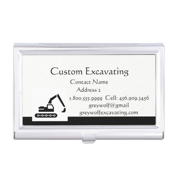 Custom Excavating Custom Excavator   Case