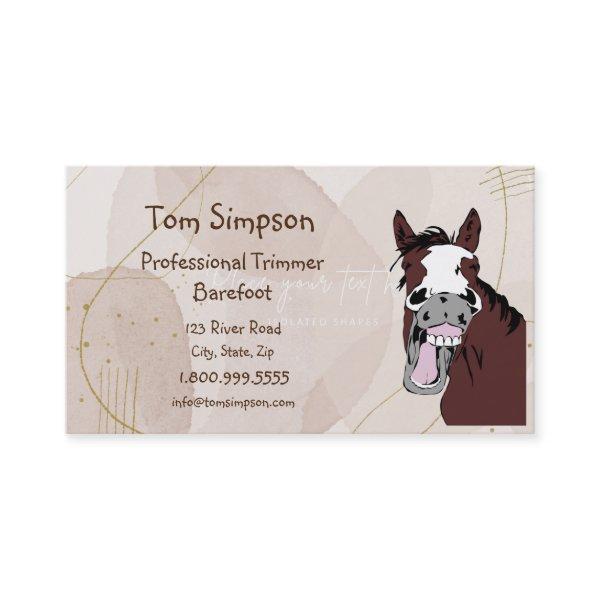 Custom Farrier Trimmer Happy Horse