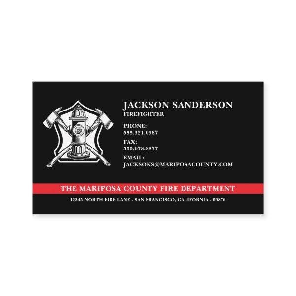 Custom Firefighter Fire Department Logo