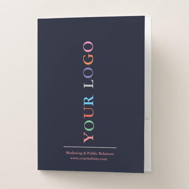 Custom Folders with Slot & Your Logo