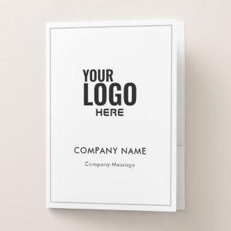 Custom Folders with  Slot & Your Logo