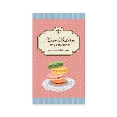 Custom French Parisian Macarons Dessert Store
