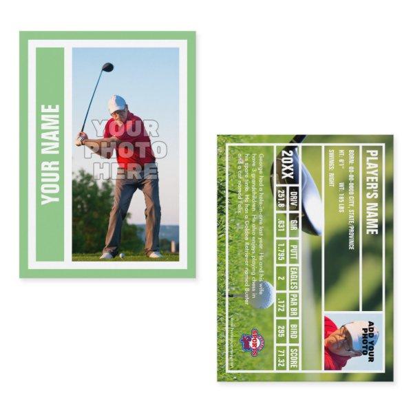 Custom Golf Trading Card - Sage
