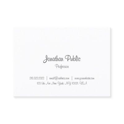 Custom Handwriting Elegant Modern Simple Template