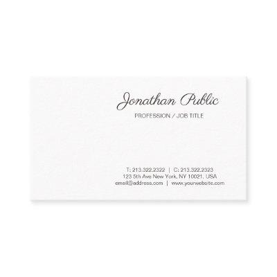 Custom Handwritten Script Modern Simple Template