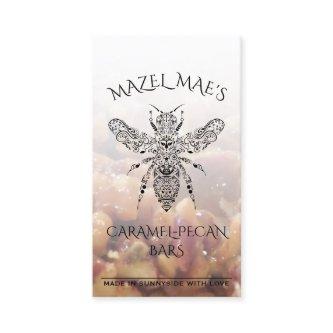 Custom Homemade Caramel-Pecan Bars HoneyBee Recipe