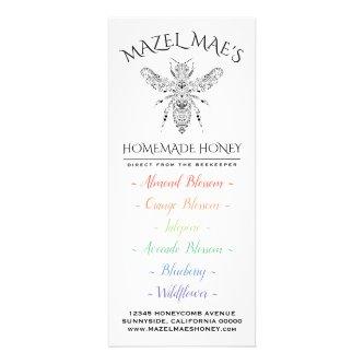 Custom Homemade Honey Rack Card