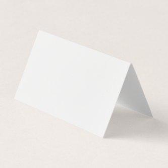 Custom Horizontal Tent Fold Folded