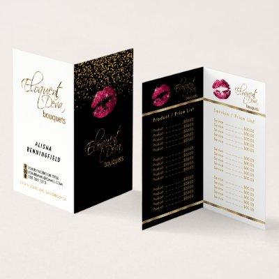 Custom Hot Pink & Gold Confetti Price & Service