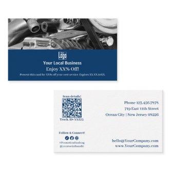 Custom Image Local Business XX% Discount Card