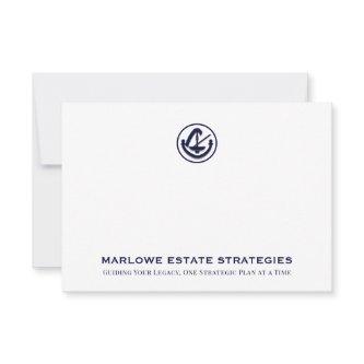 Custom Legal Logo Note Card Print or Digital